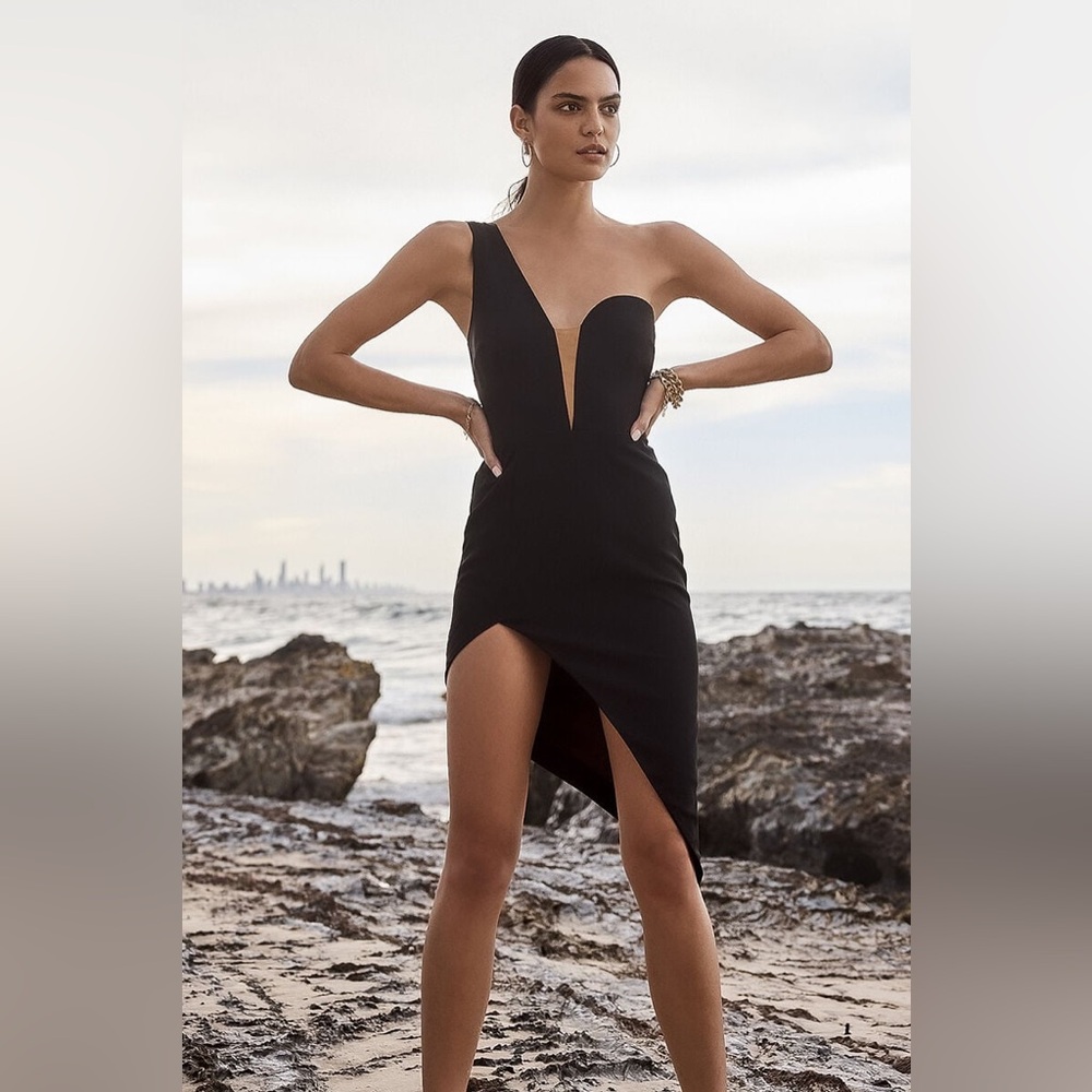 Bardot Black Dress Size 8